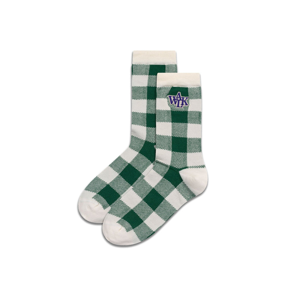 LES CHAUSSETTES À MOTIF VERTES