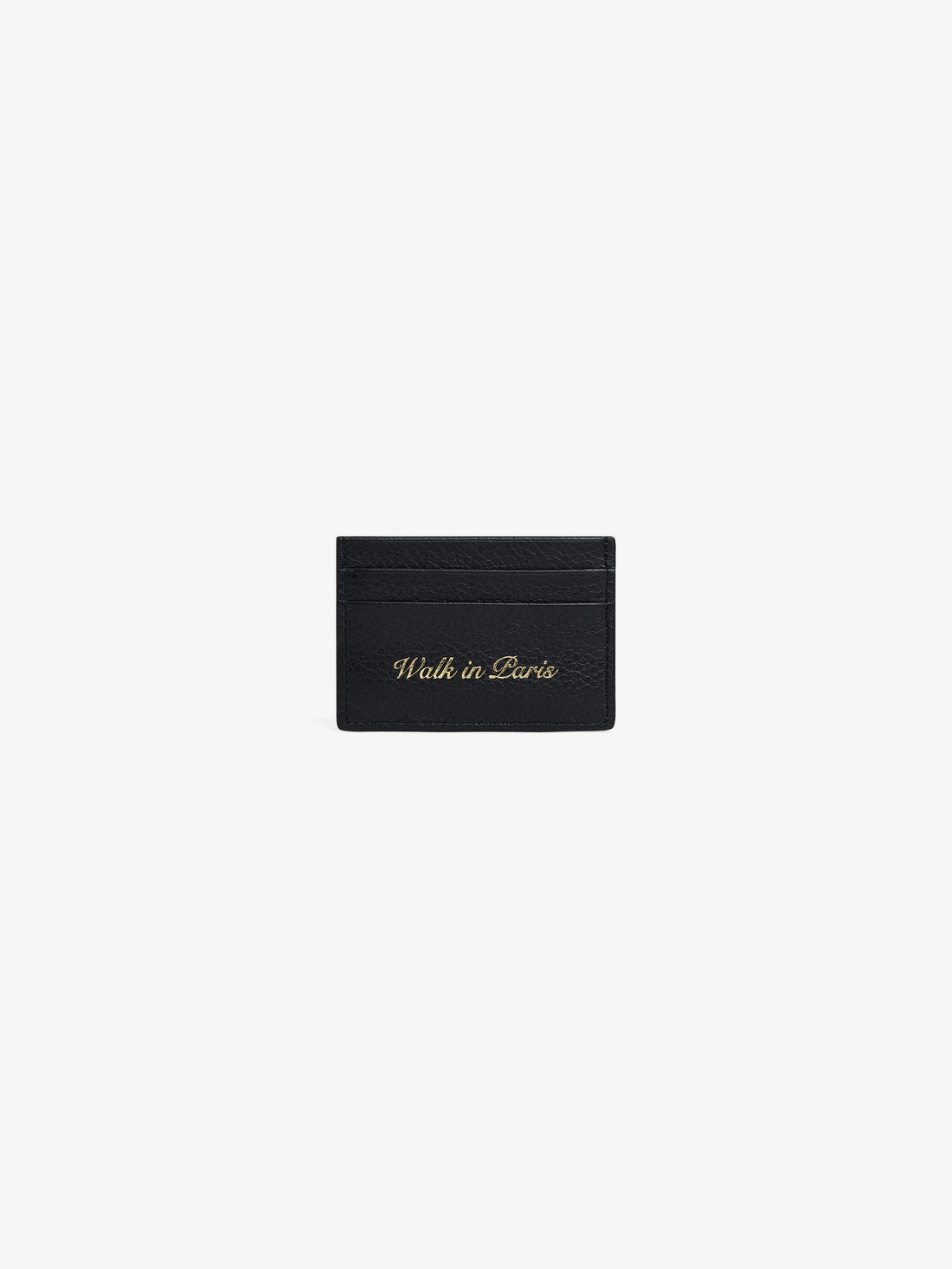 The black card holder