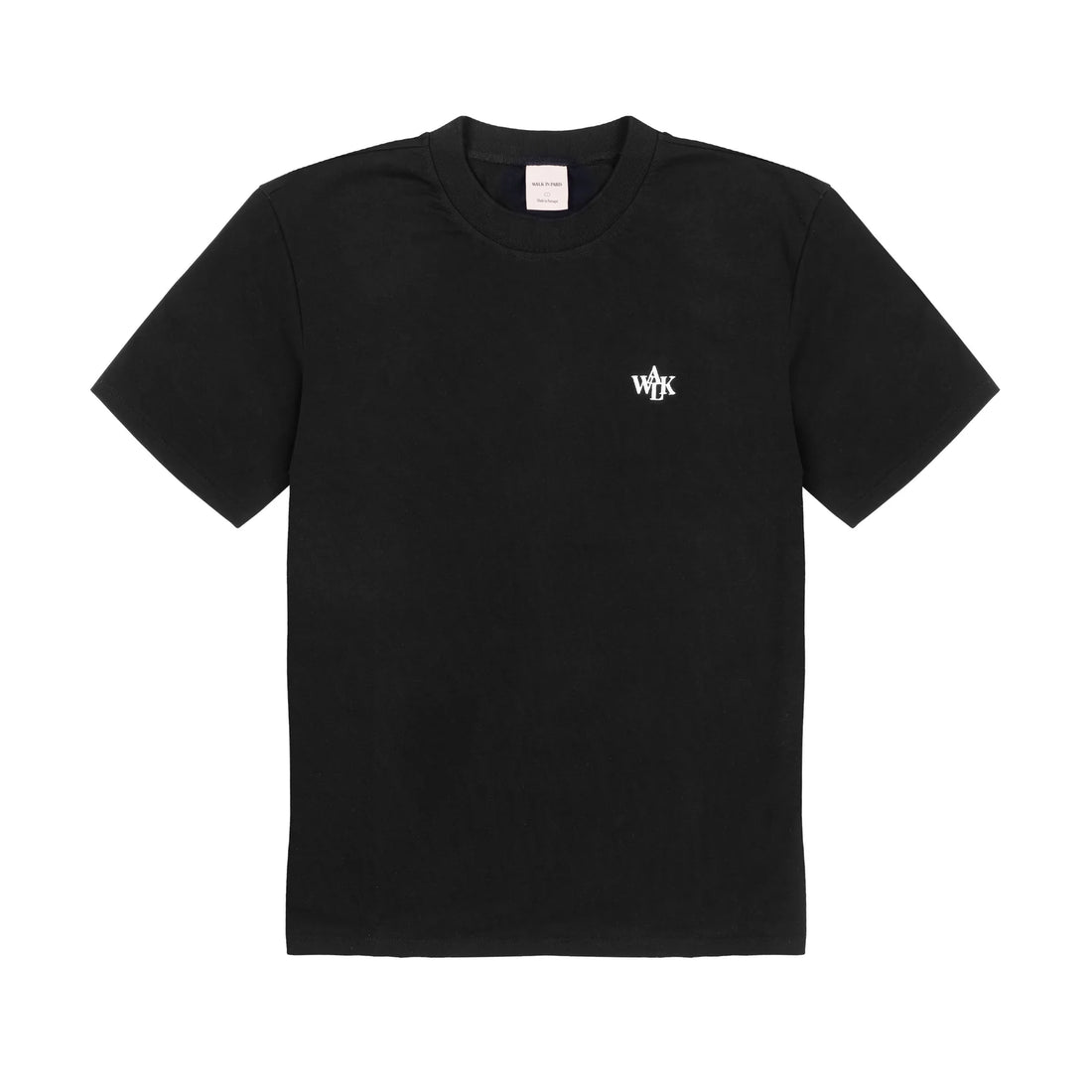 Le t-shirt monogramme noir