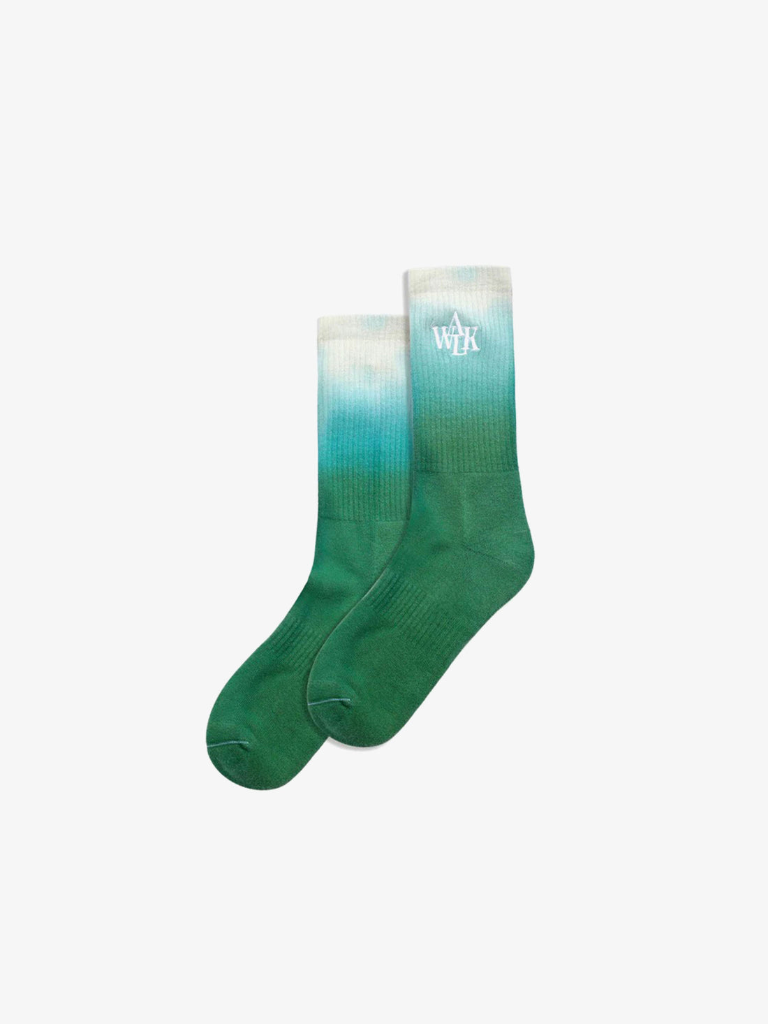 THE GRADIENT GREEN SOCKS