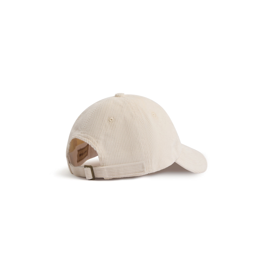 The beige corduroy cap