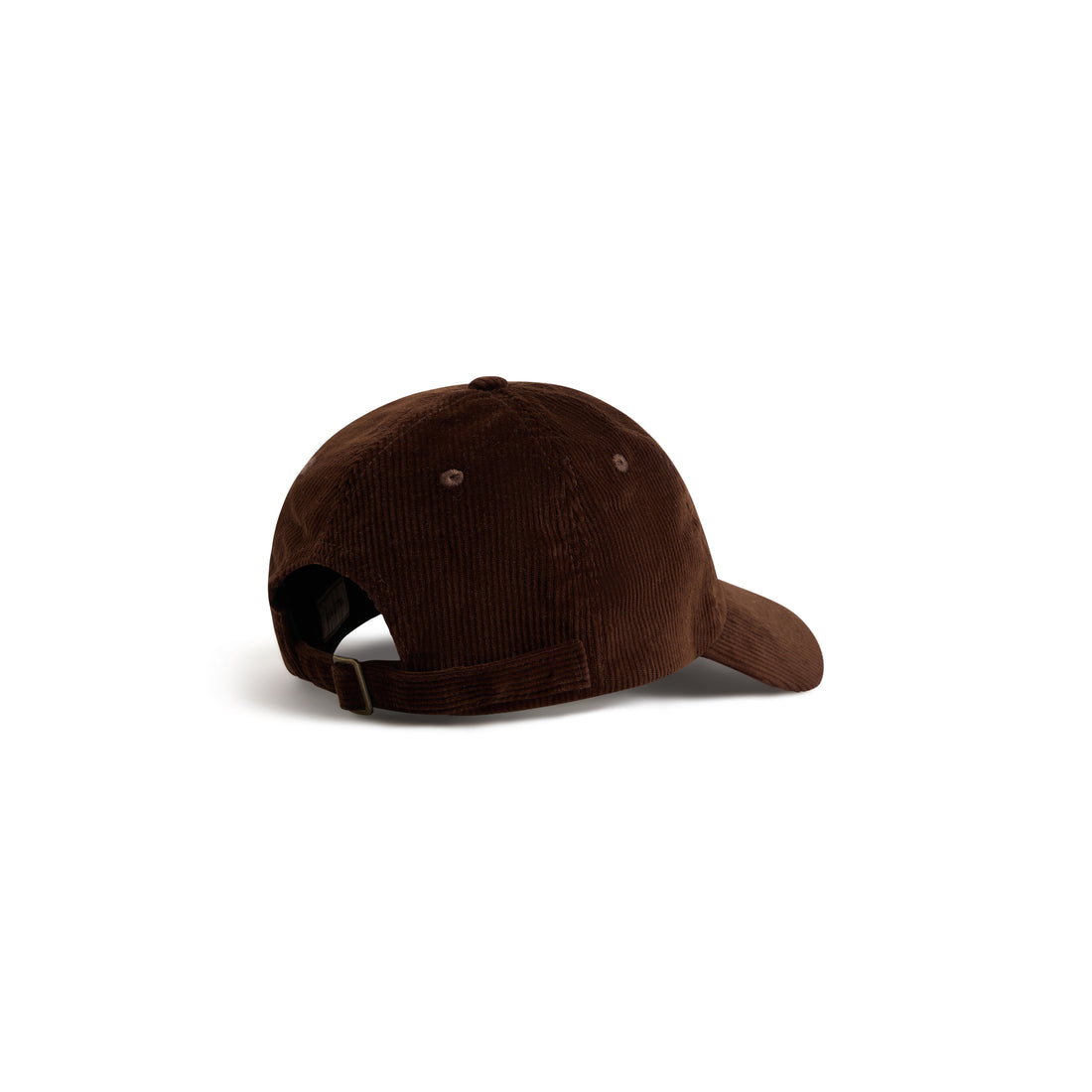 The brown corduroy cap