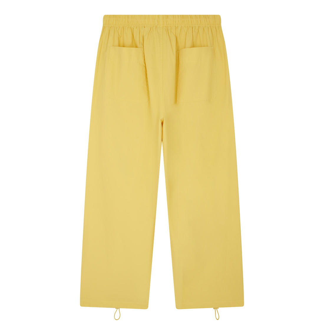 Le pantalon parachute jaune