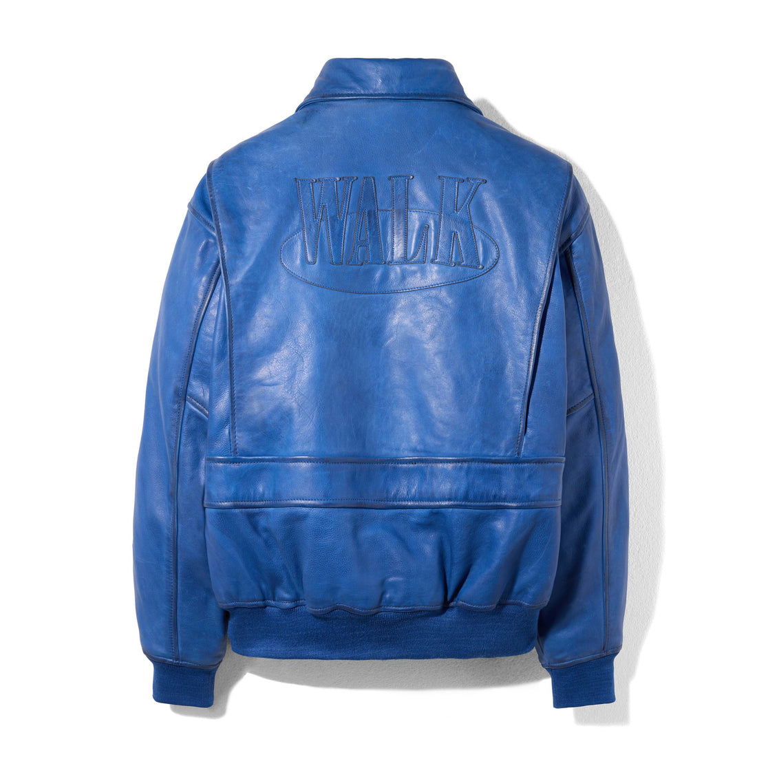 Walk in Paris X Schott NYC ® - Flight jacket bleu