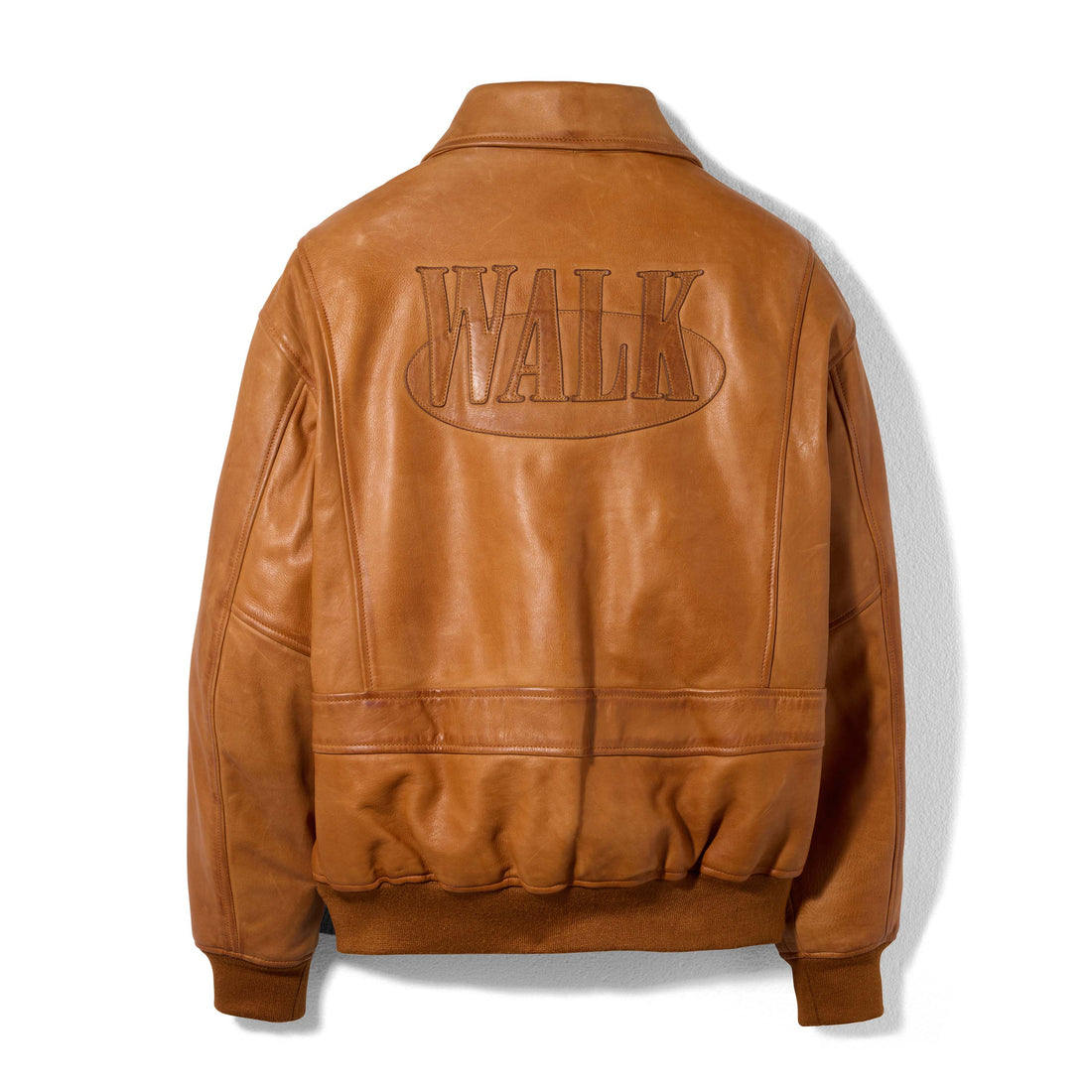 Walk in Paris X Schott NYC ® - Flight jacket camel