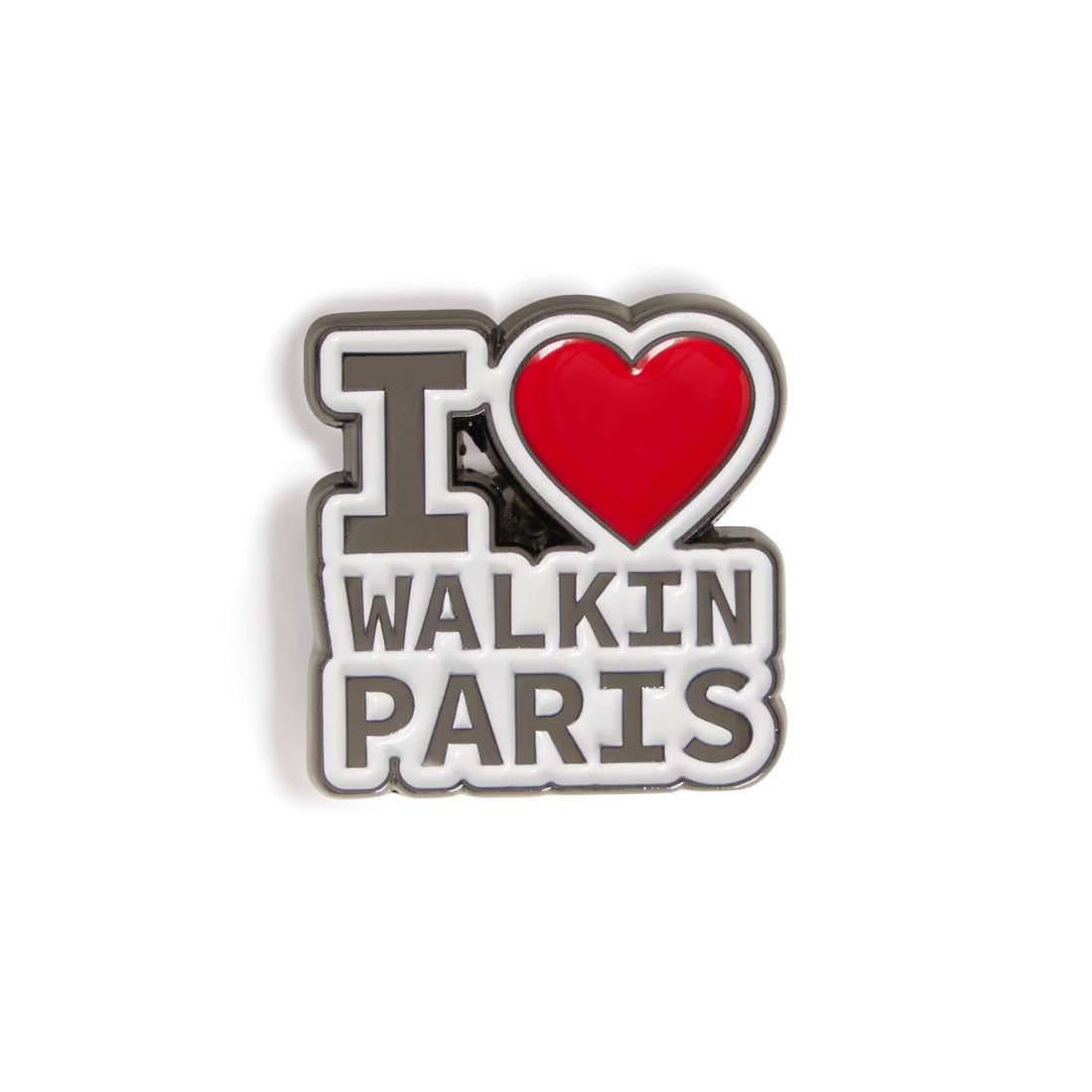 The "I love Walk in Paris” pin's