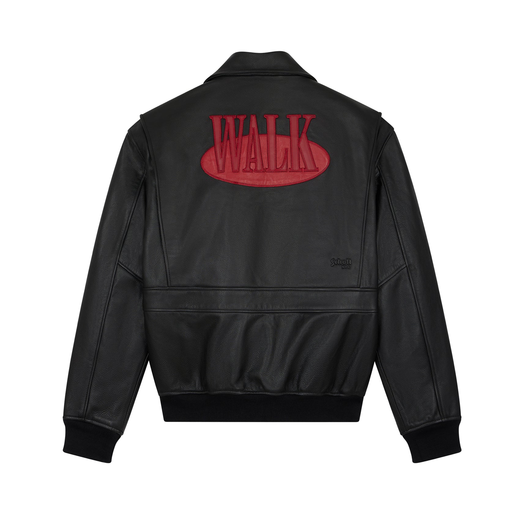 Walk in Paris X Schott NYC®️- Onyx flight jacket – Walk In Paris