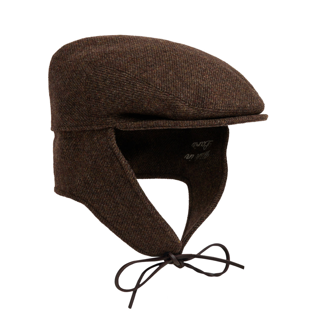 Le béret Sherlock en laine marron