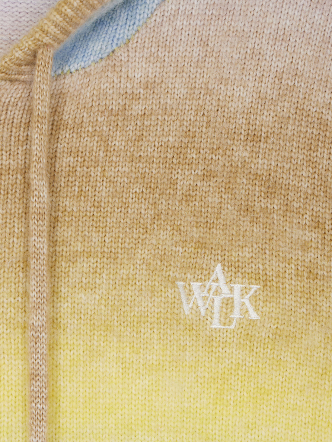 Eldorado knit zipped hoodie