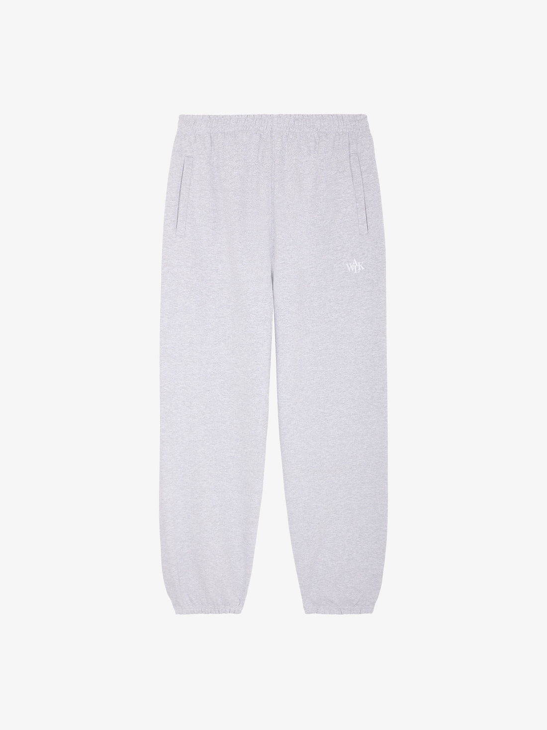 The grey jogging pants