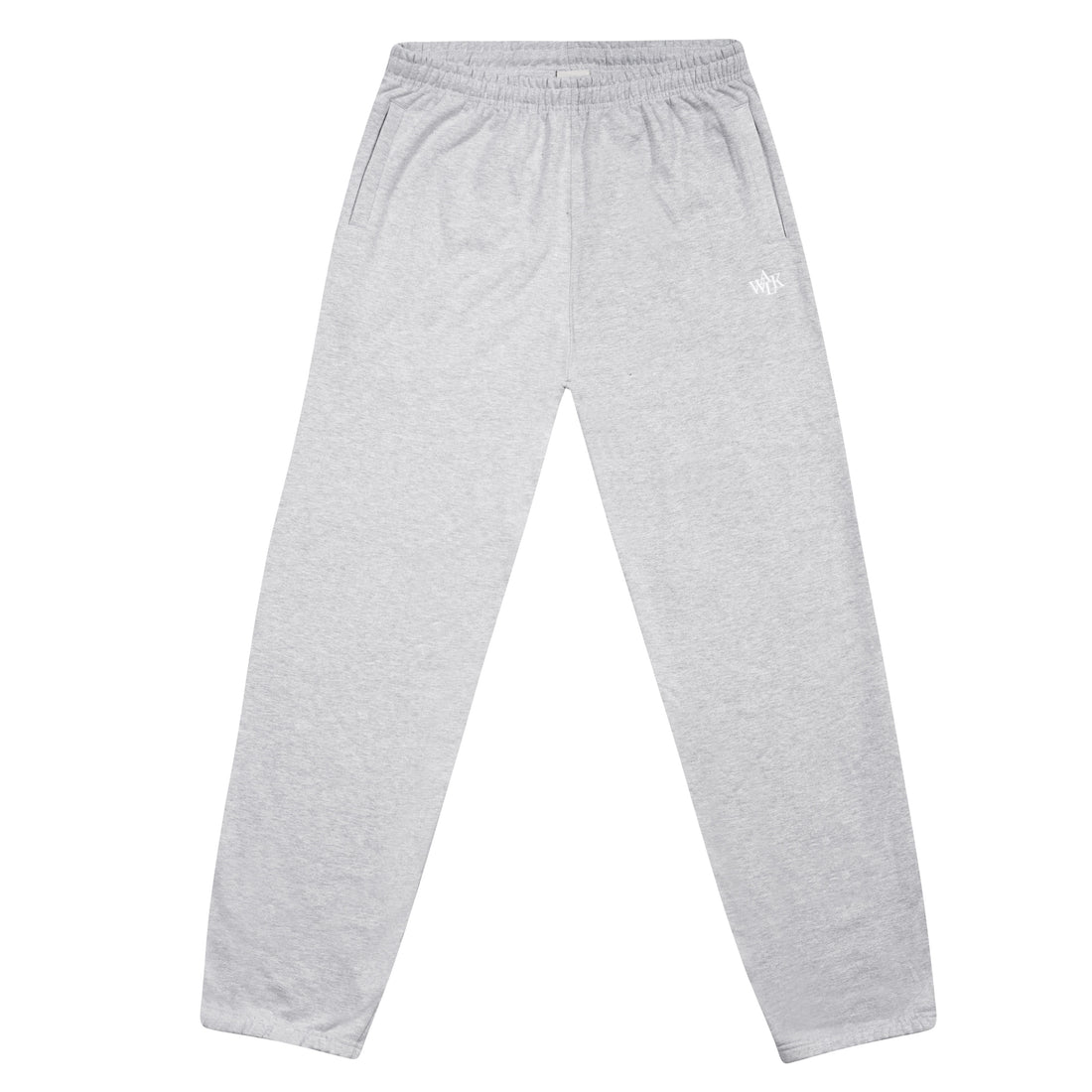 The grey jogging pants