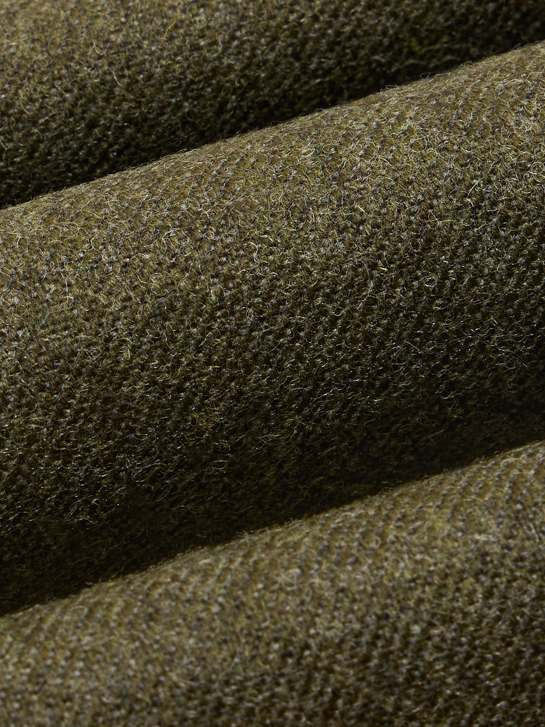 Khaki wool suit pants