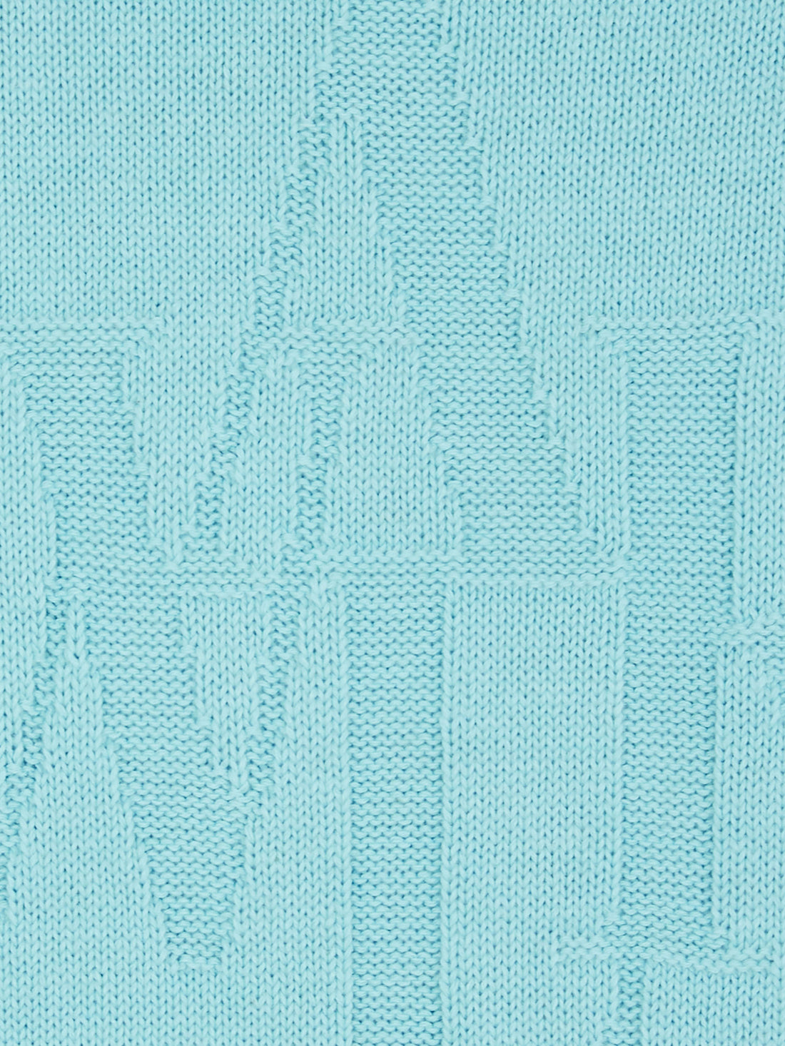 Ice blue knitted sweater