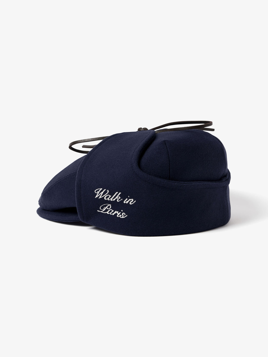 Navy blue Sherlock beret