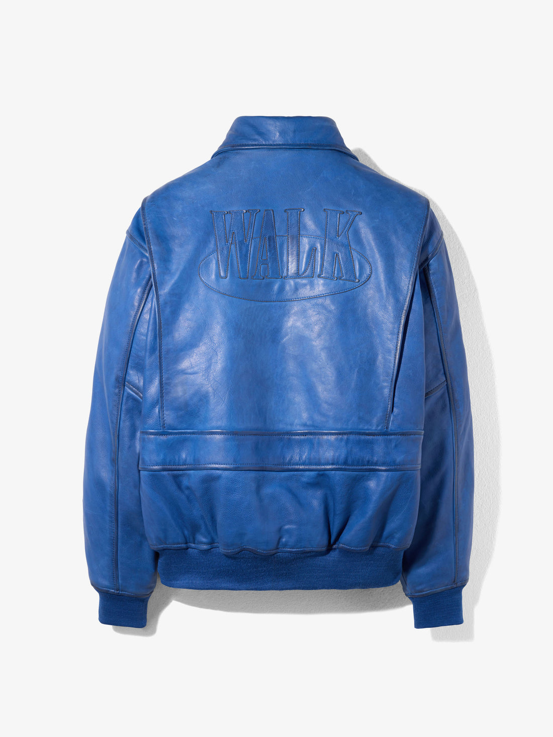 Walk in Paris X Schott NYC ® - Flight jacket bleu