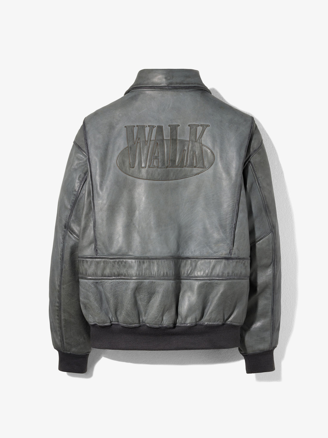 Walk in Paris X Schott NYC ® - Flight jacket grise