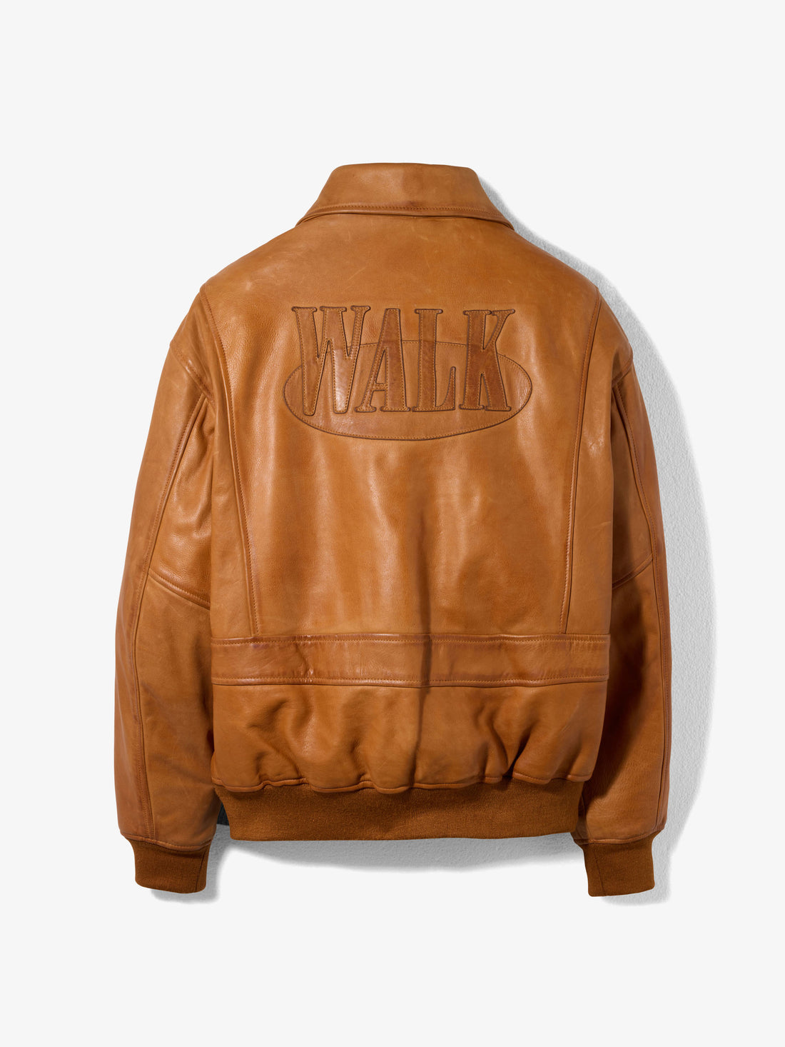 Walk in Paris X Schott NYC ® - Flight jacket camel