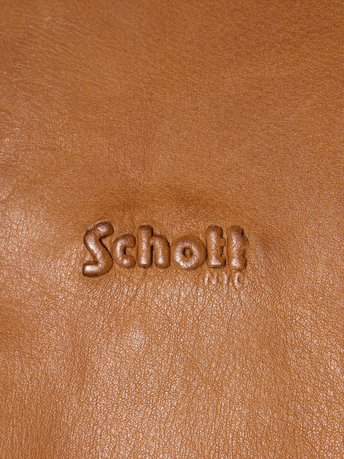 Walk in Paris X Schott NYC ® - Flight jacket camel