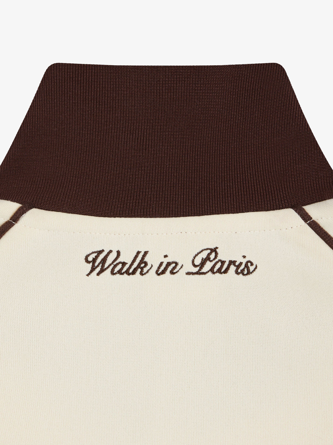 La veste de jogging Signature beige