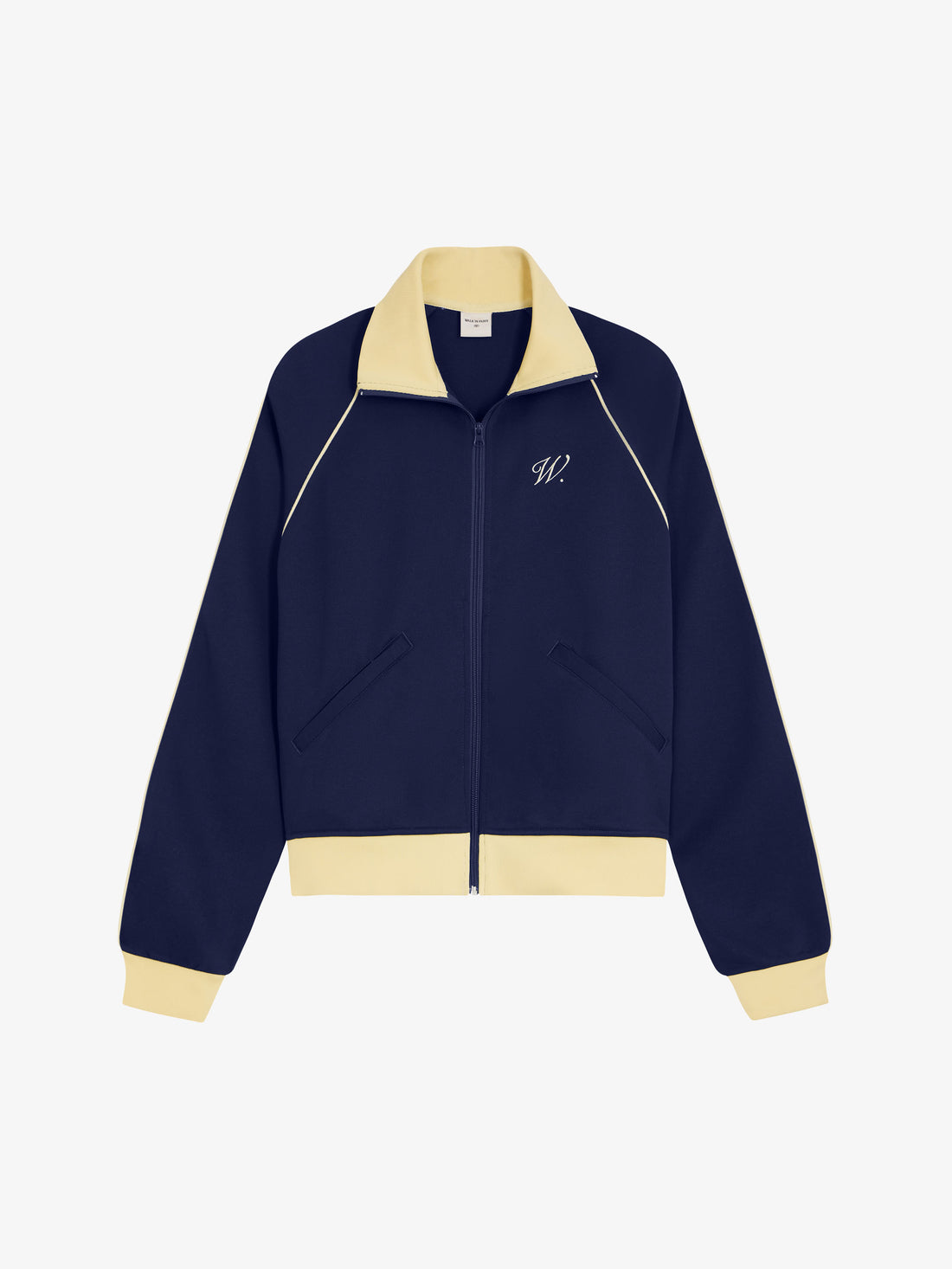 La veste de jogging Signature bleue