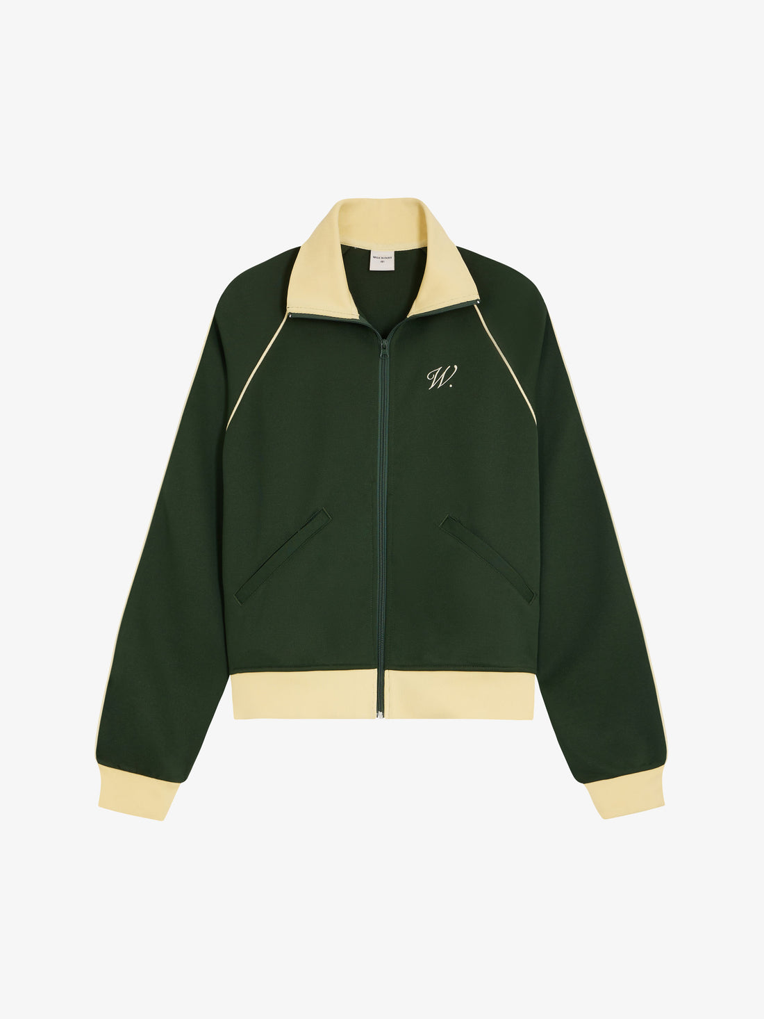 La veste de jogging Signature verte