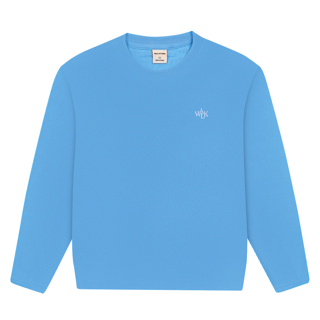 The blue long sleeves