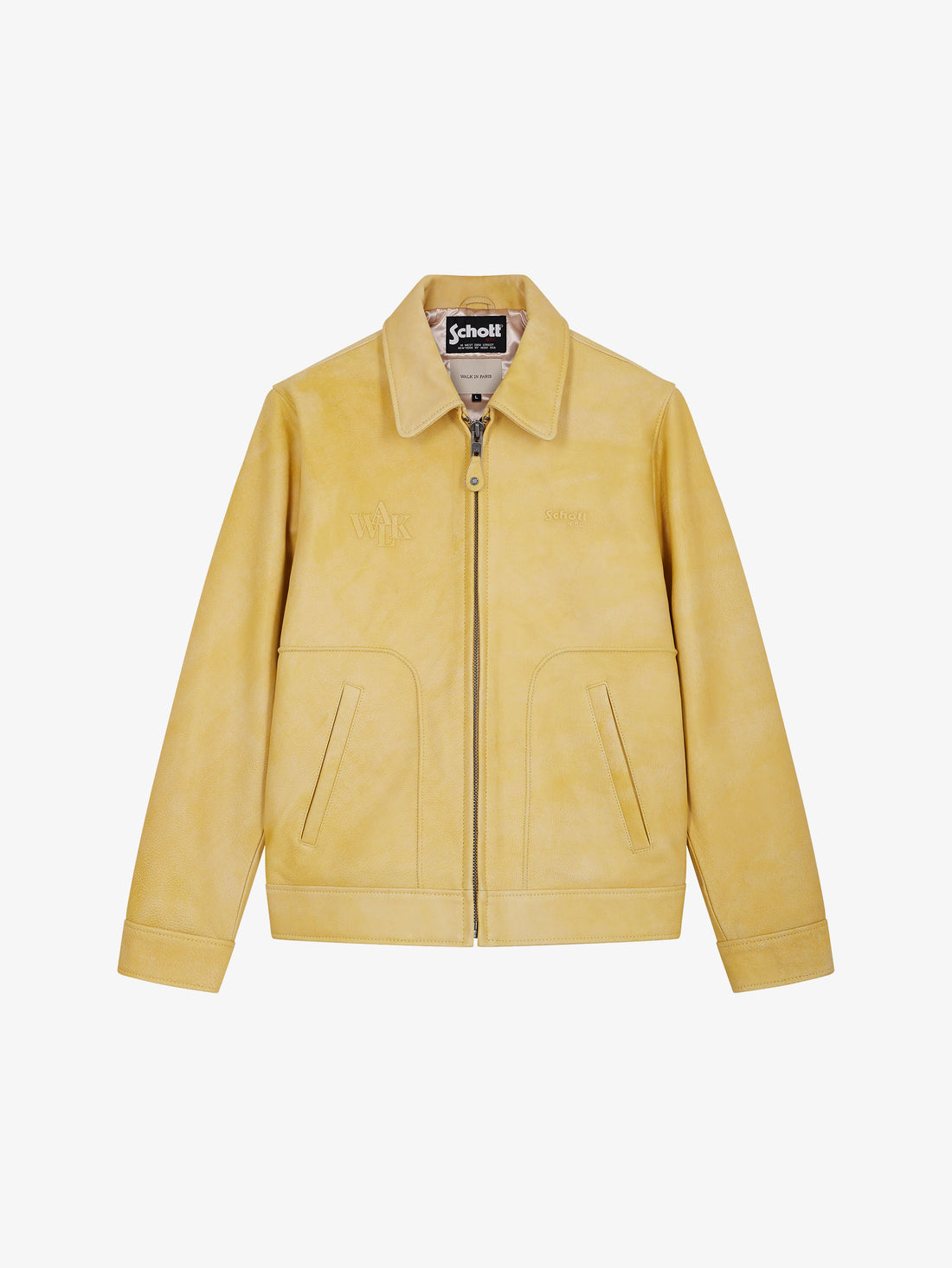 Walk in Paris X Schott NYC®️ - La veste en cuir Yellowstone