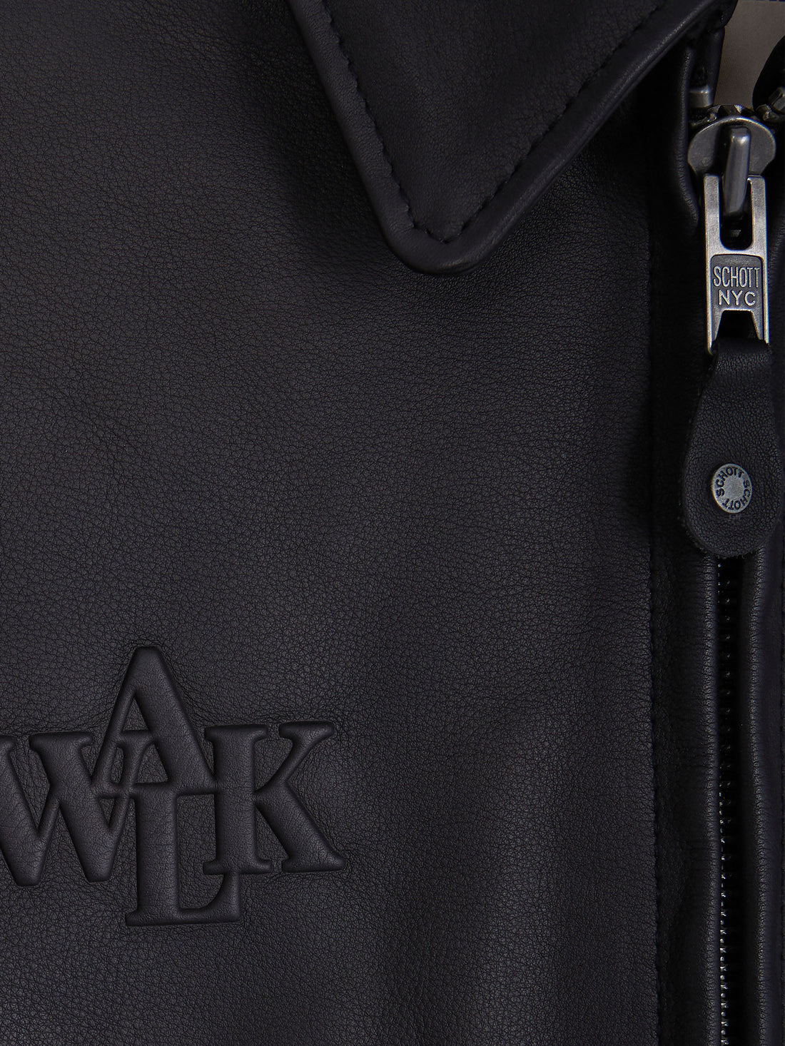 Walk in Paris X Schott NYC®️ - La veste en cuir noir