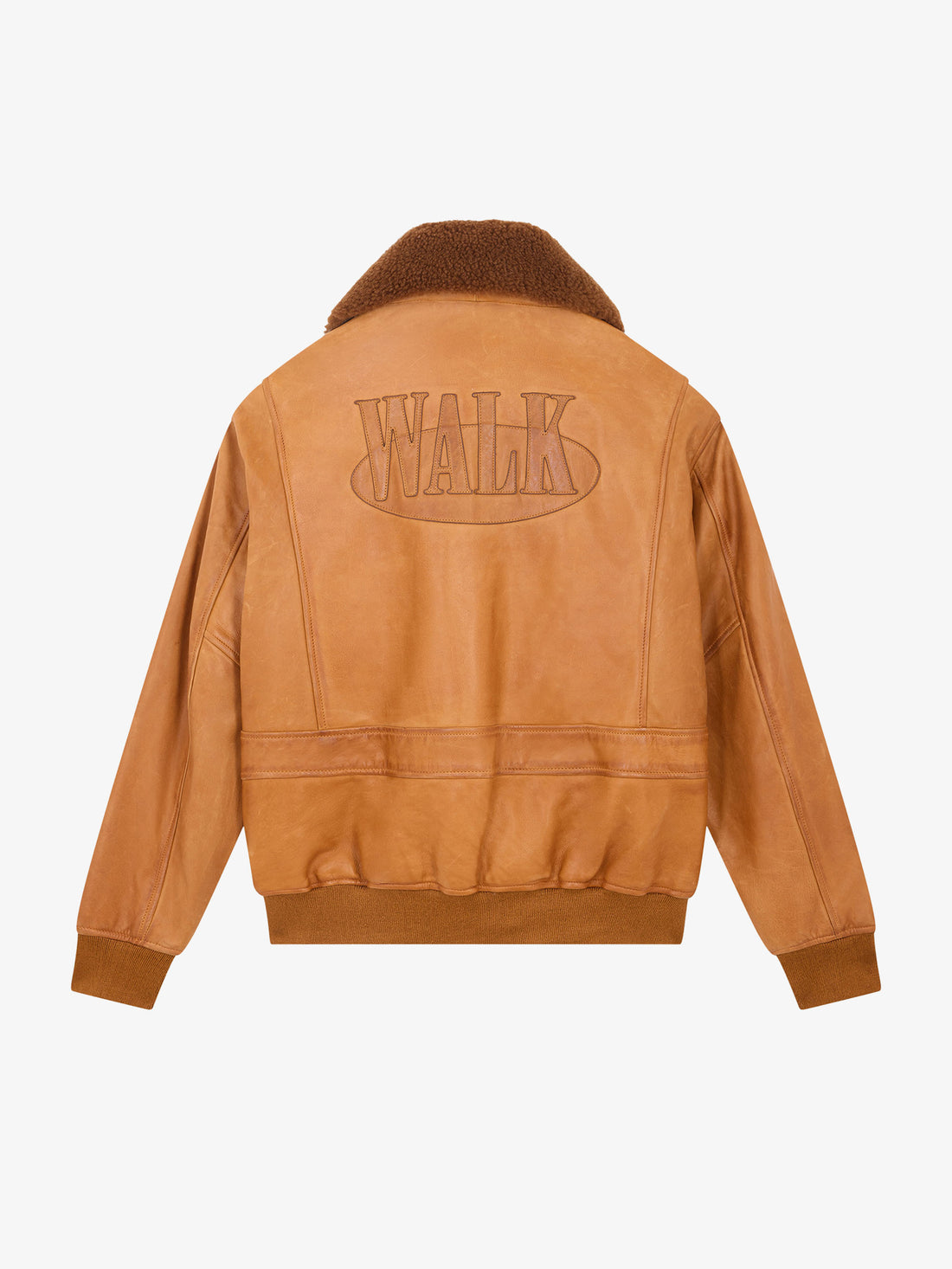 Walk in Paris X Schott NYC ® - Flight jacket camel