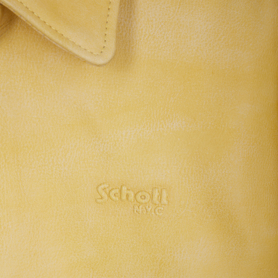 Walk in Paris x Schott NYC - The Yellowstone leather jacket