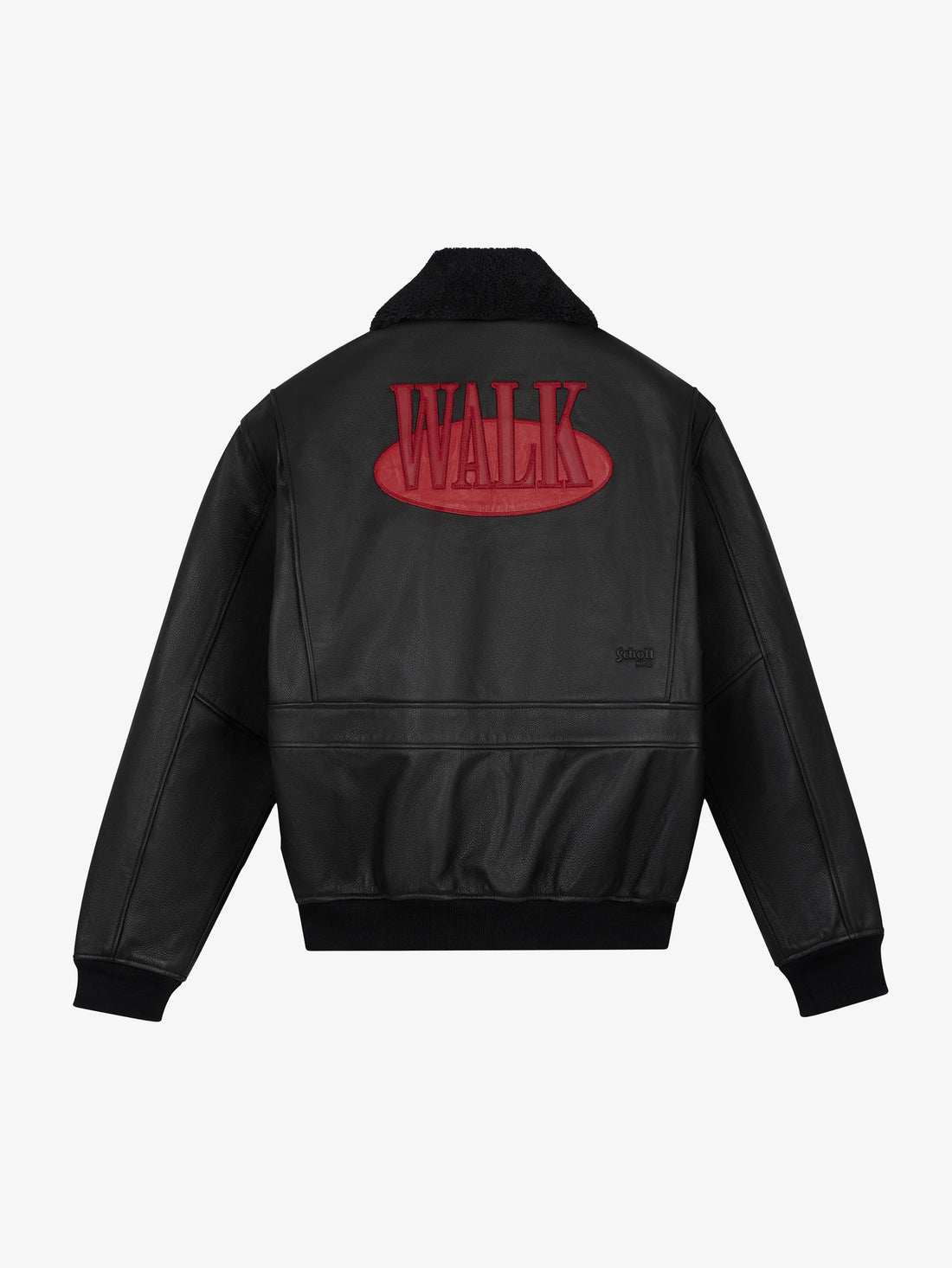 Walk in Paris X Schott NYC ® - Onyx flight jacket