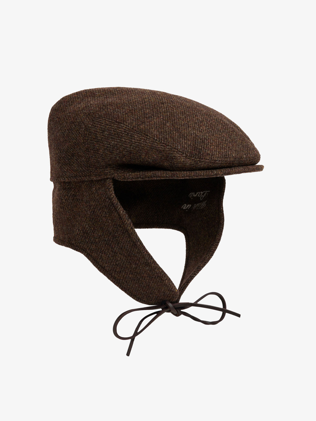Brown wool Sherlock beret