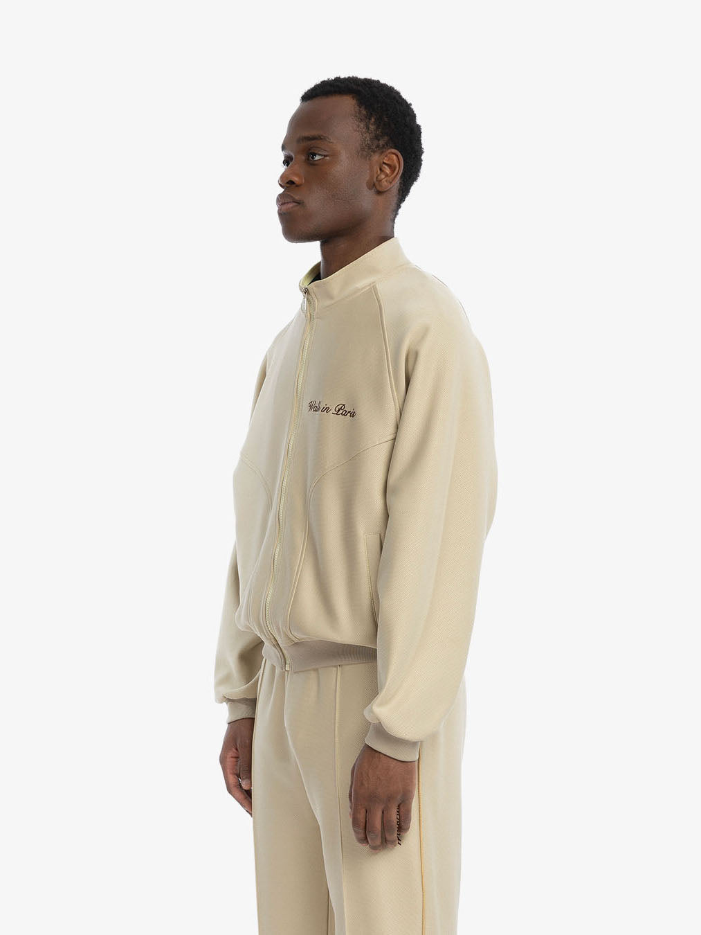 The beige heritage jogging jacket