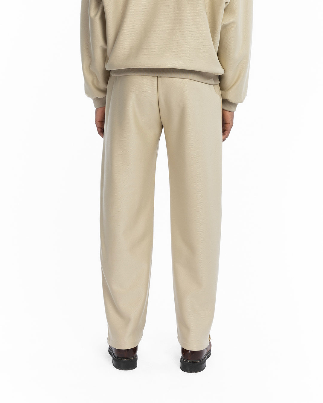 The beige heritage jogging pants