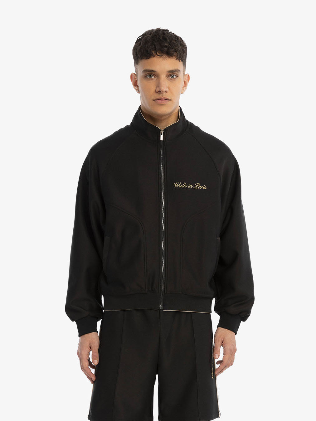 The black heritage jogging jacket