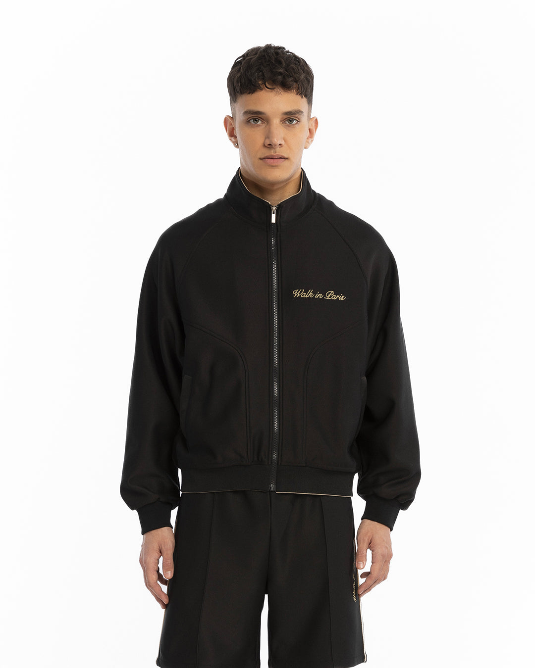 The black heritage jogging jacket