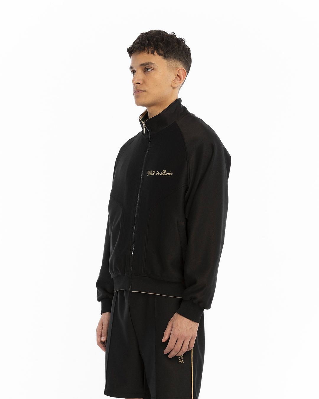 The black heritage jogging jacket