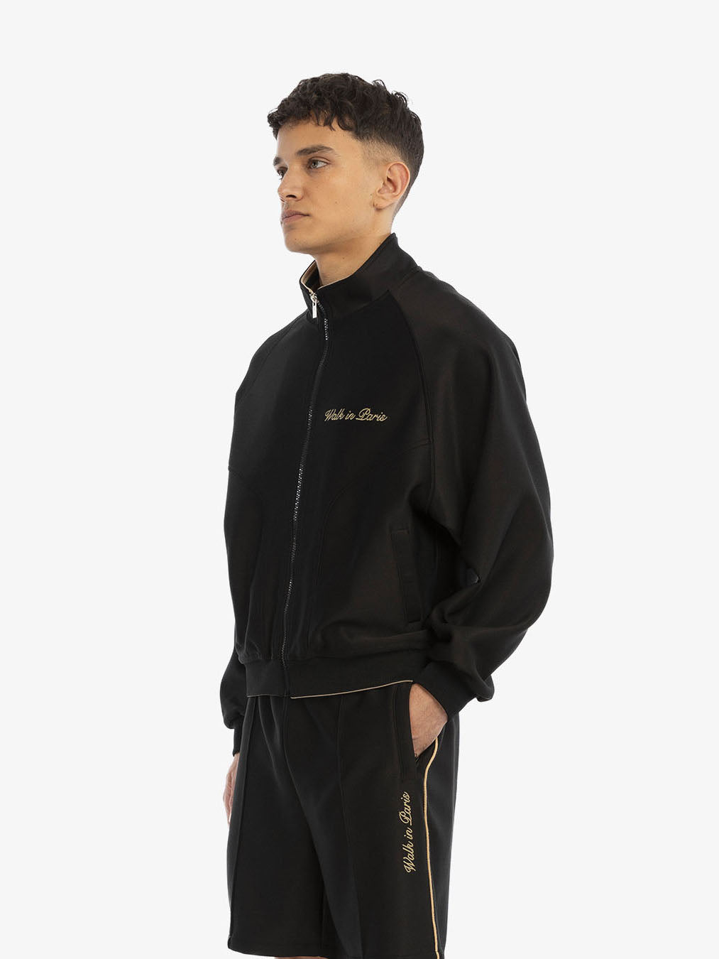The black heritage jogging jacket