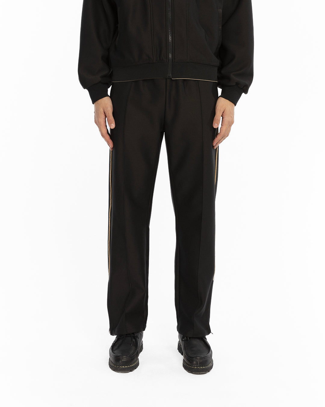 The black heritage jogging pants