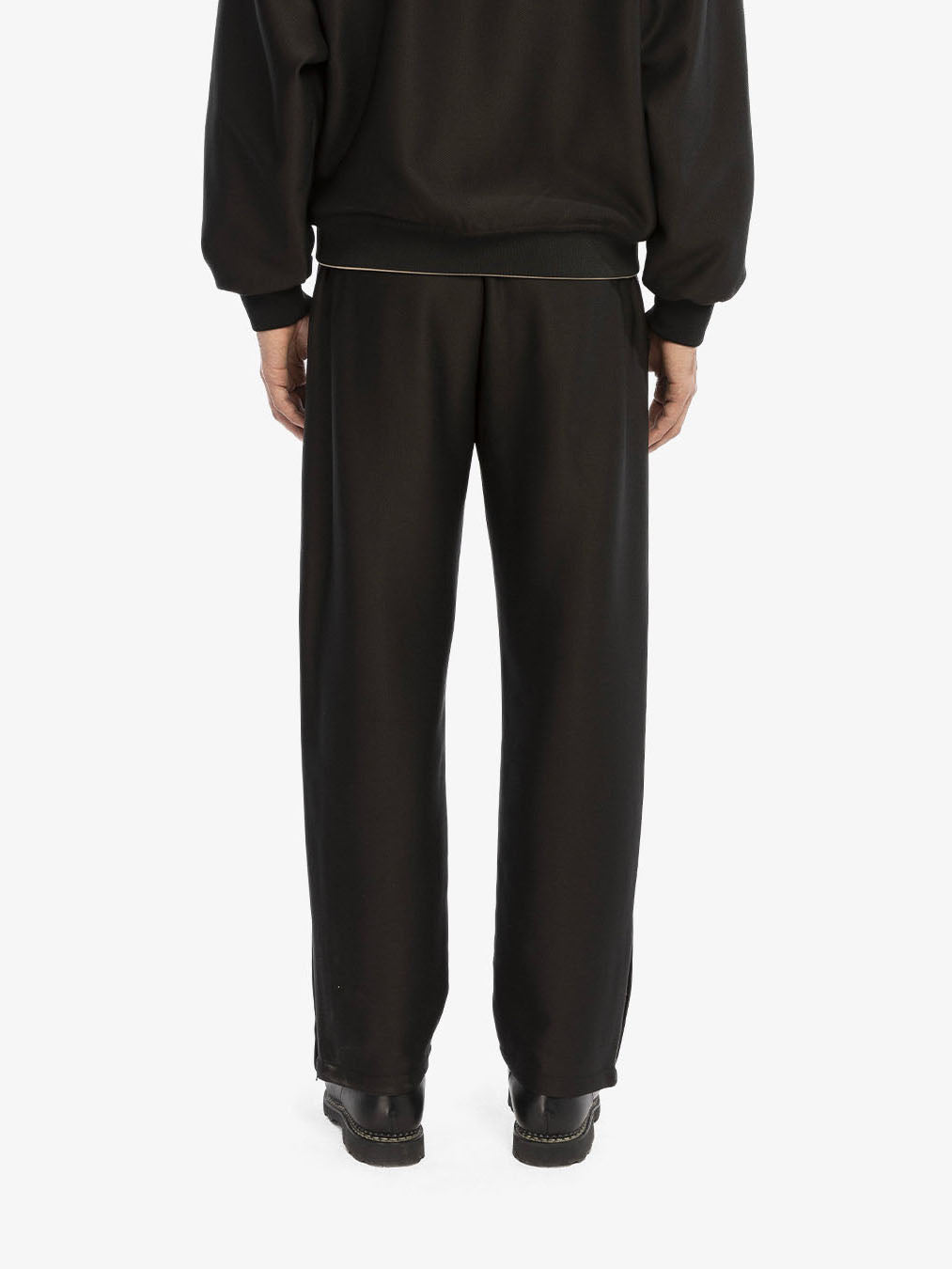 The black heritage jogging pants