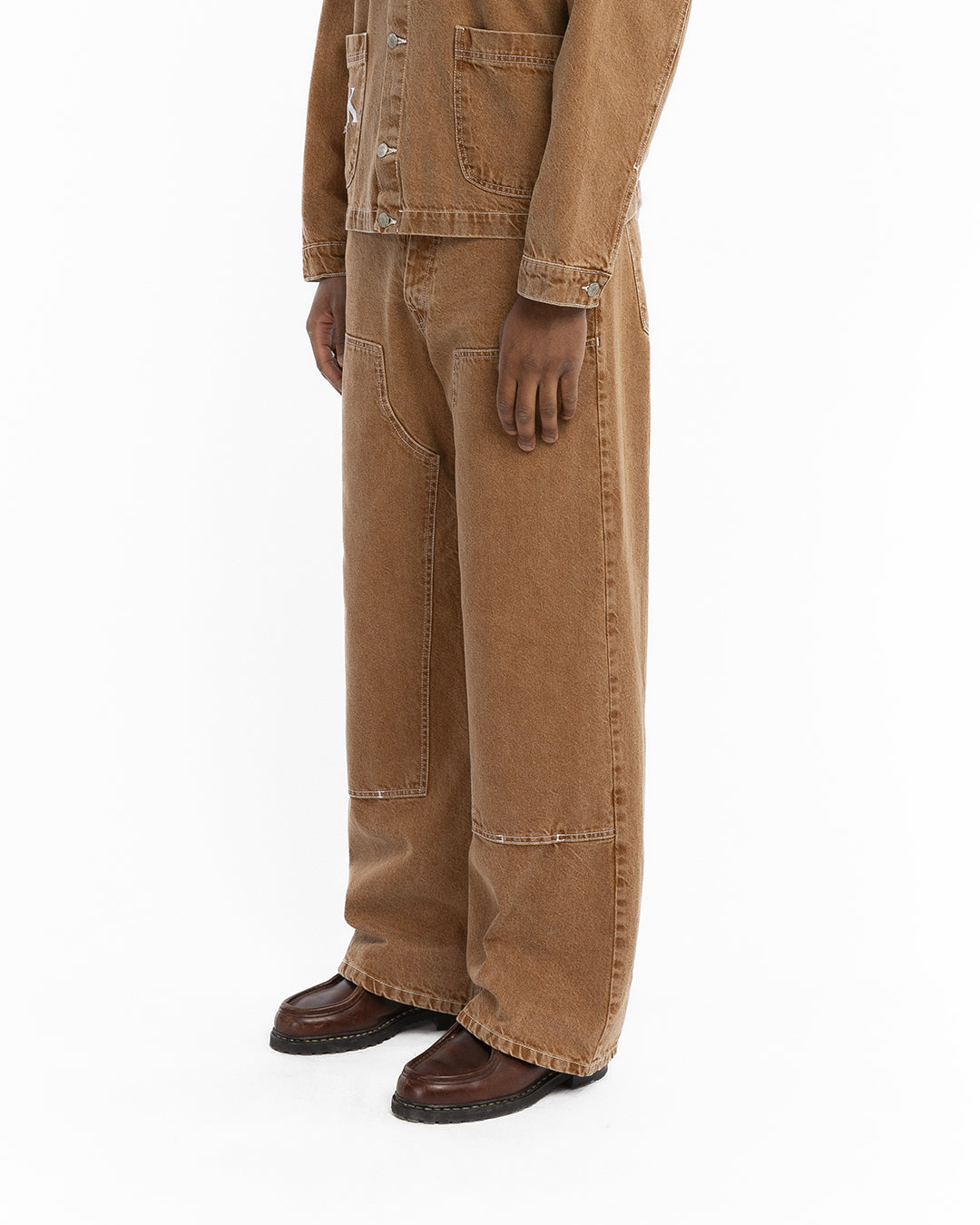 The brown carpenter's pants