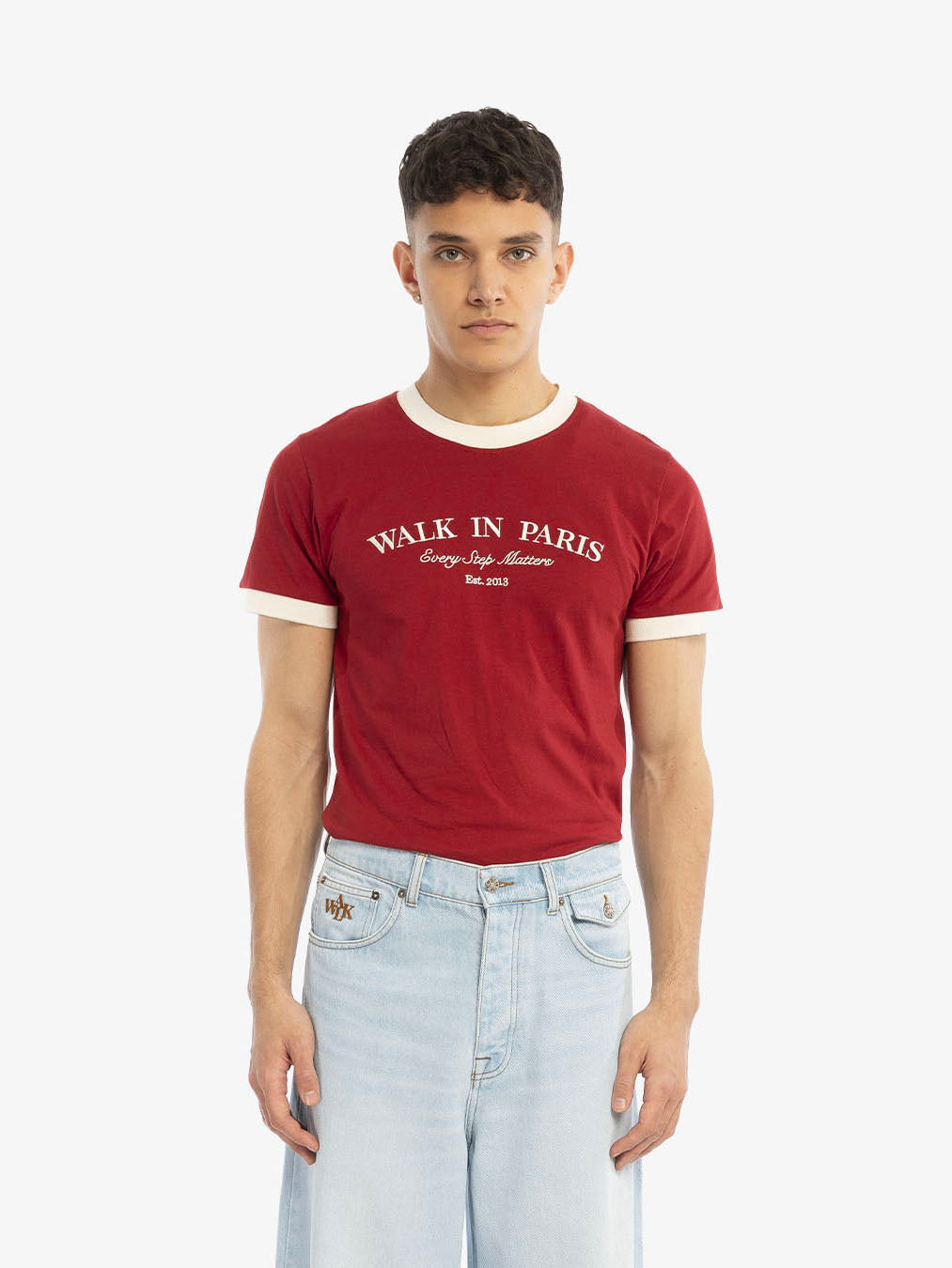 Le t-shirt Every Step Matters bordeaux