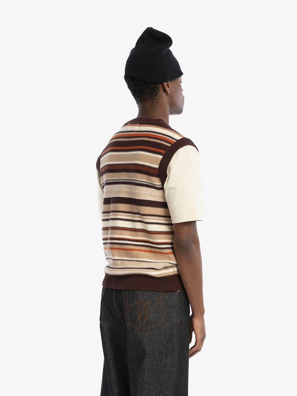 Le pull sans manches de mamie