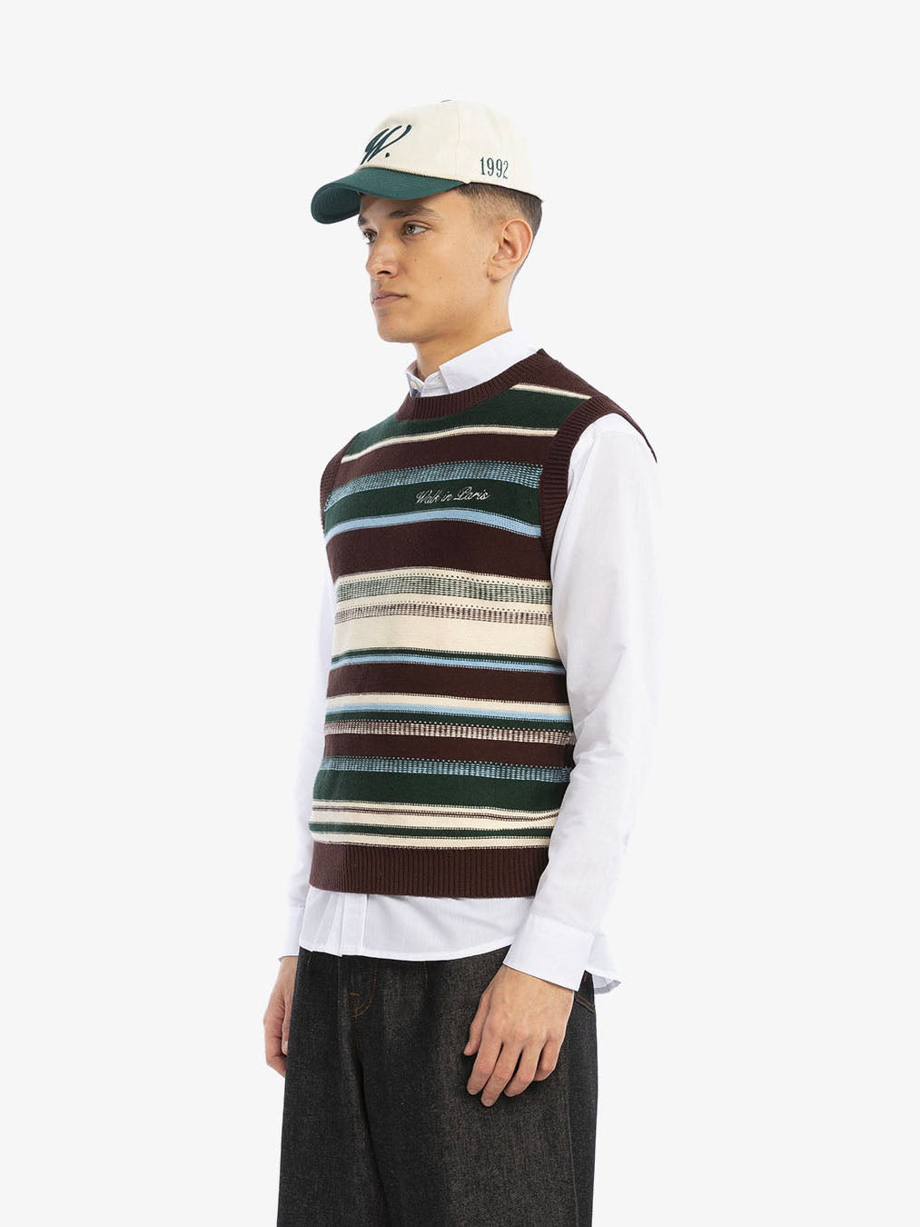 Le pull sans manches de papi