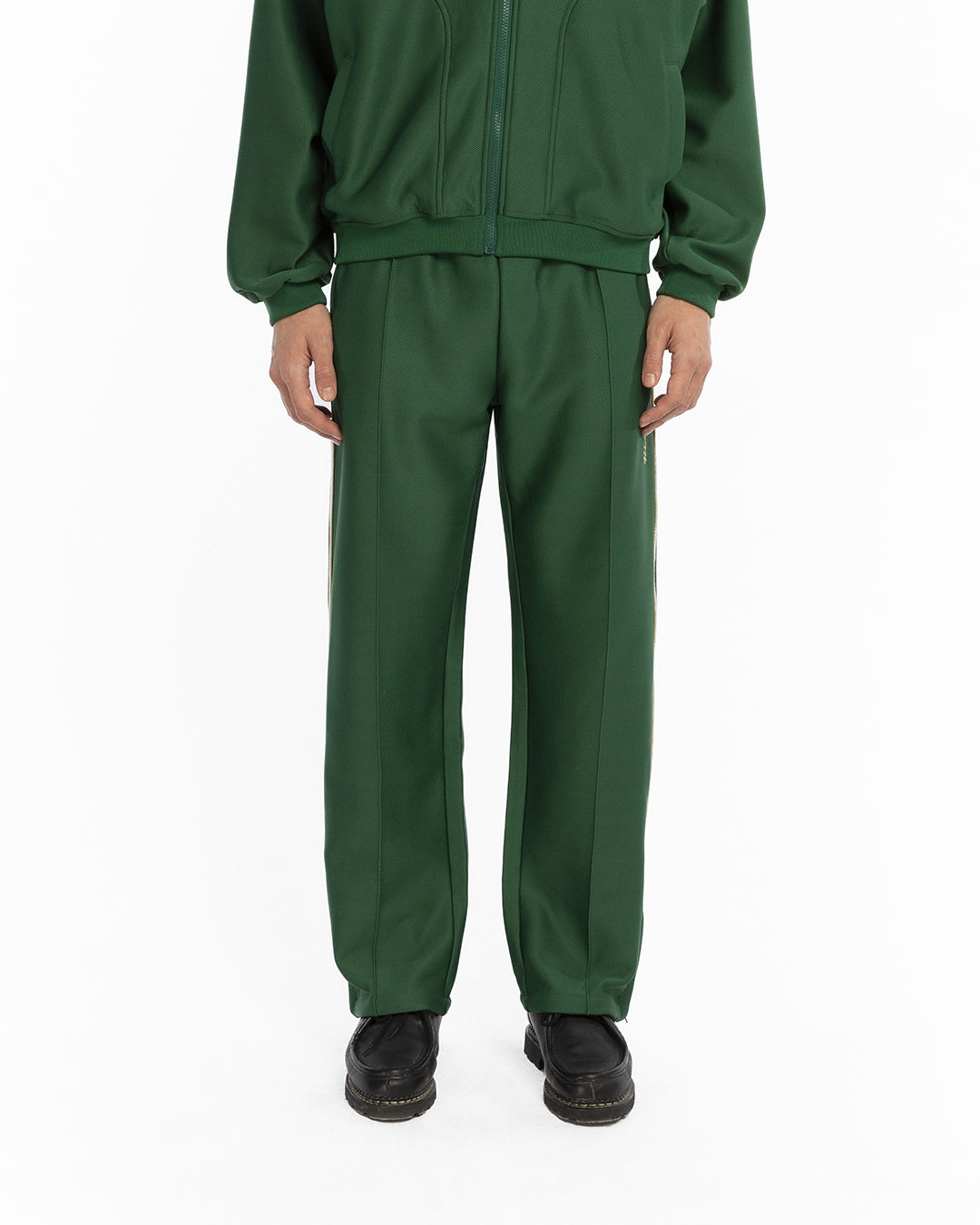 Le pantalon de jogging héritage vert