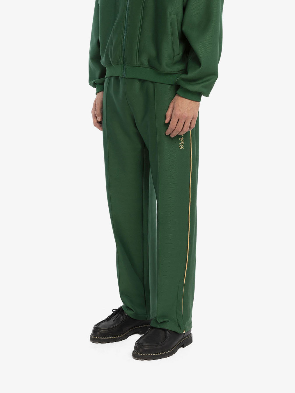 The green heritage jogging pants