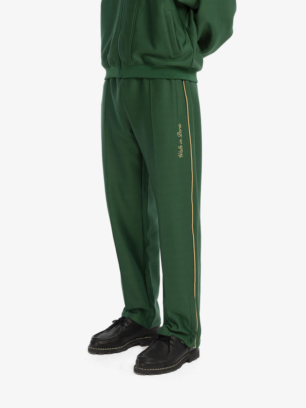 The green heritage jogging pants