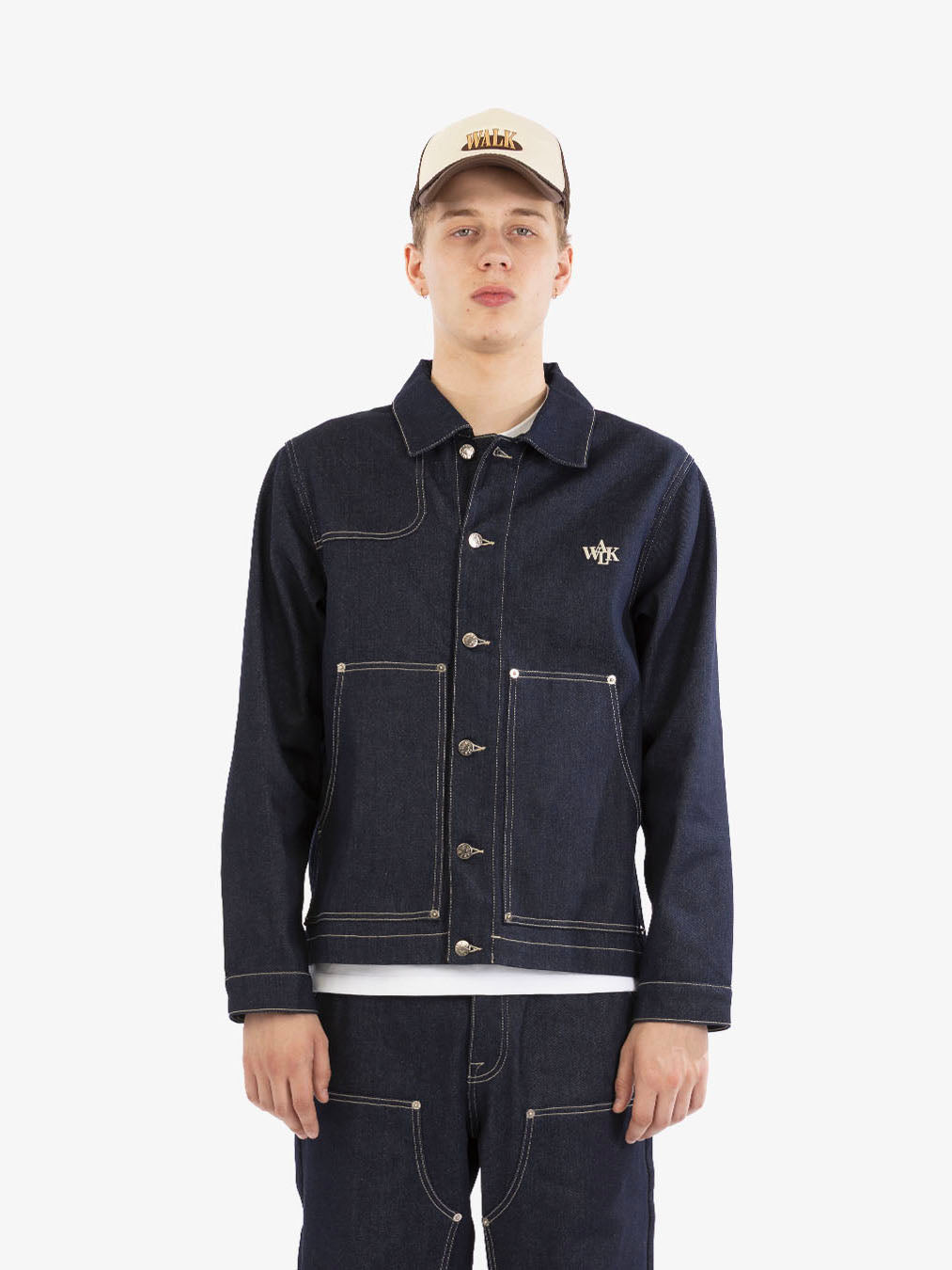 La veste du menuisier en denim brut