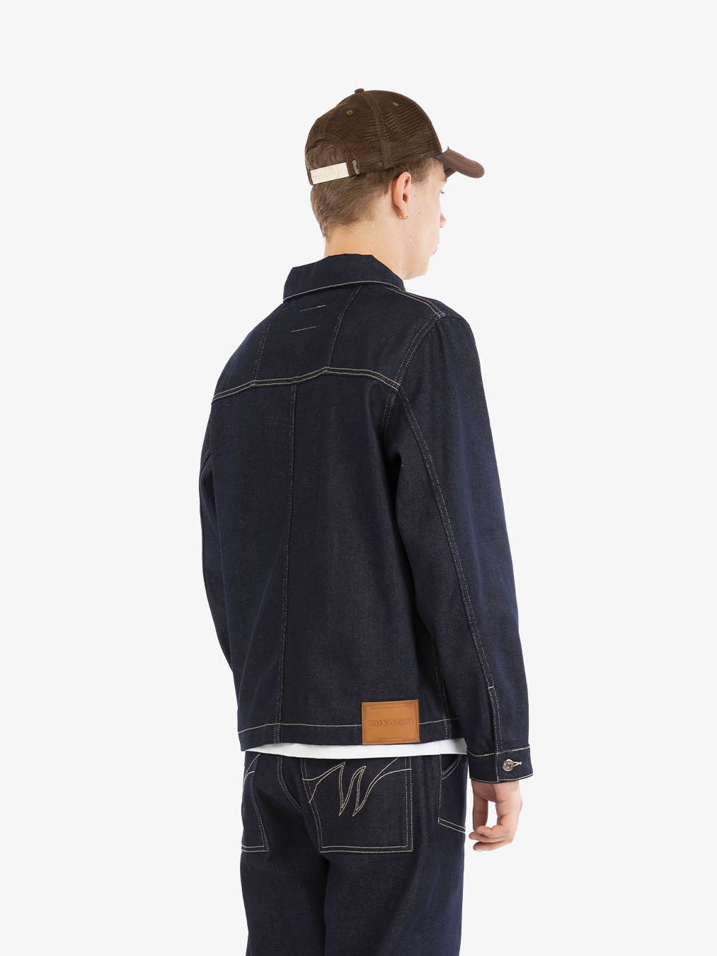 La veste du menuisier en denim brut