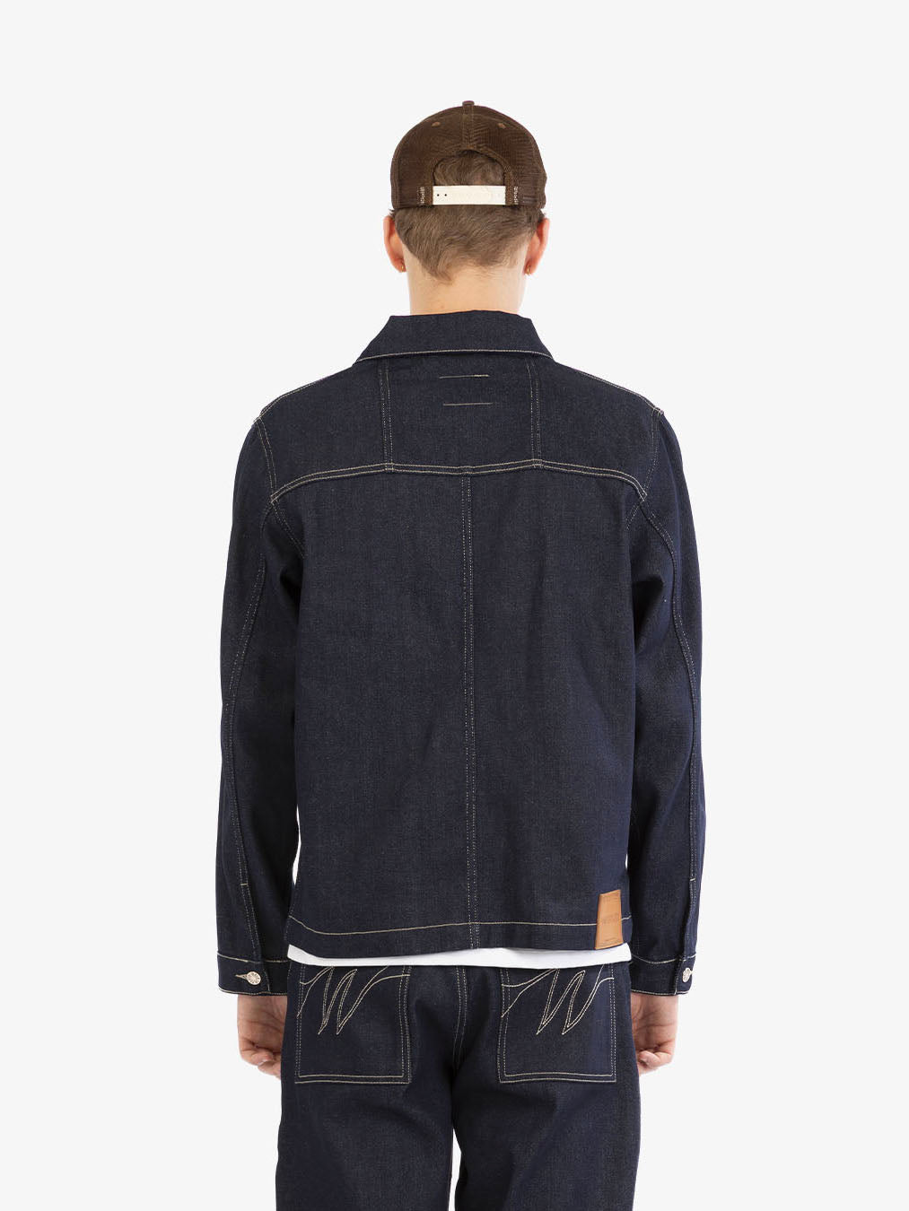 La veste du menuisier en denim brut